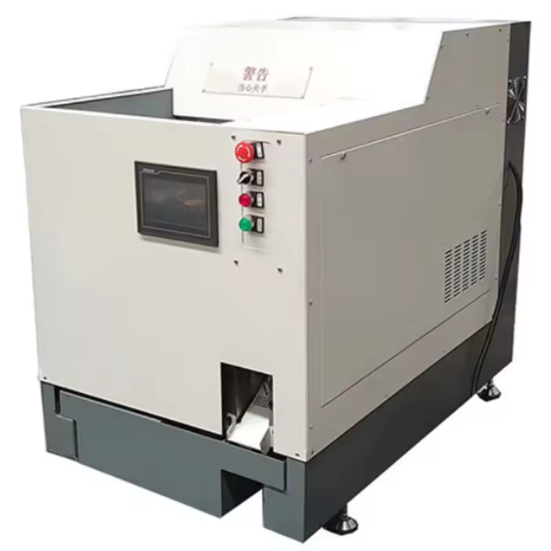Compact Box-Style Automatic Aluminum Scrap Compactor with Stainless Steel Alloy High Output for Small Workshops
