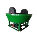 Diesel Optional 1100 Wet Pan Mill Off-Grid Gold Ore Grinder for Remote Mountain Mining Zones Without Stable Power Grid