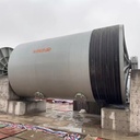 Heavy Duty Industrial Wet Ball Mill Grinding Machine 80T for Mining Ore Grinding Plant 4252 X 9000