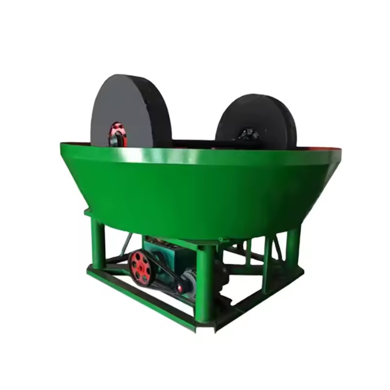 Wet Pan Mill 1100 Gold Mining Grinding Machine Factory Direct Supply High Quality Competitive Price Spare Parts Available