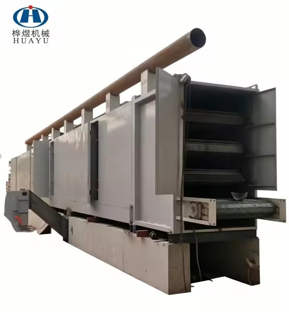 Multi Layers Chain Plate Dryer Machine for Coal Briquette Charcoal Rod Sawdust Biomass Pellet Continuous Drying Equipment