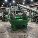 Popular Low Investment Solid Frame Wear Resistant High Gold Recovery Rate Wet Pan Mill for Small Miners