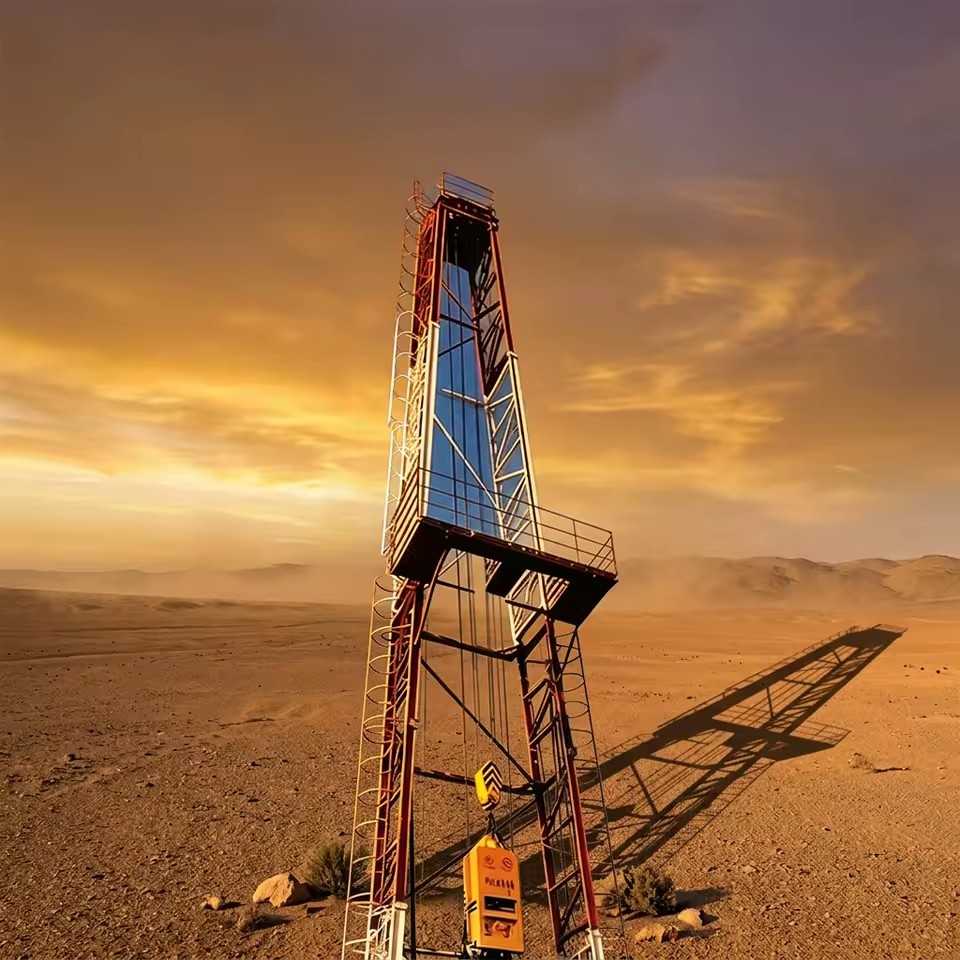 Gearbox Driven Oil Drilling Rig for Oilfield Well Construction Deep Drilling and Exploration