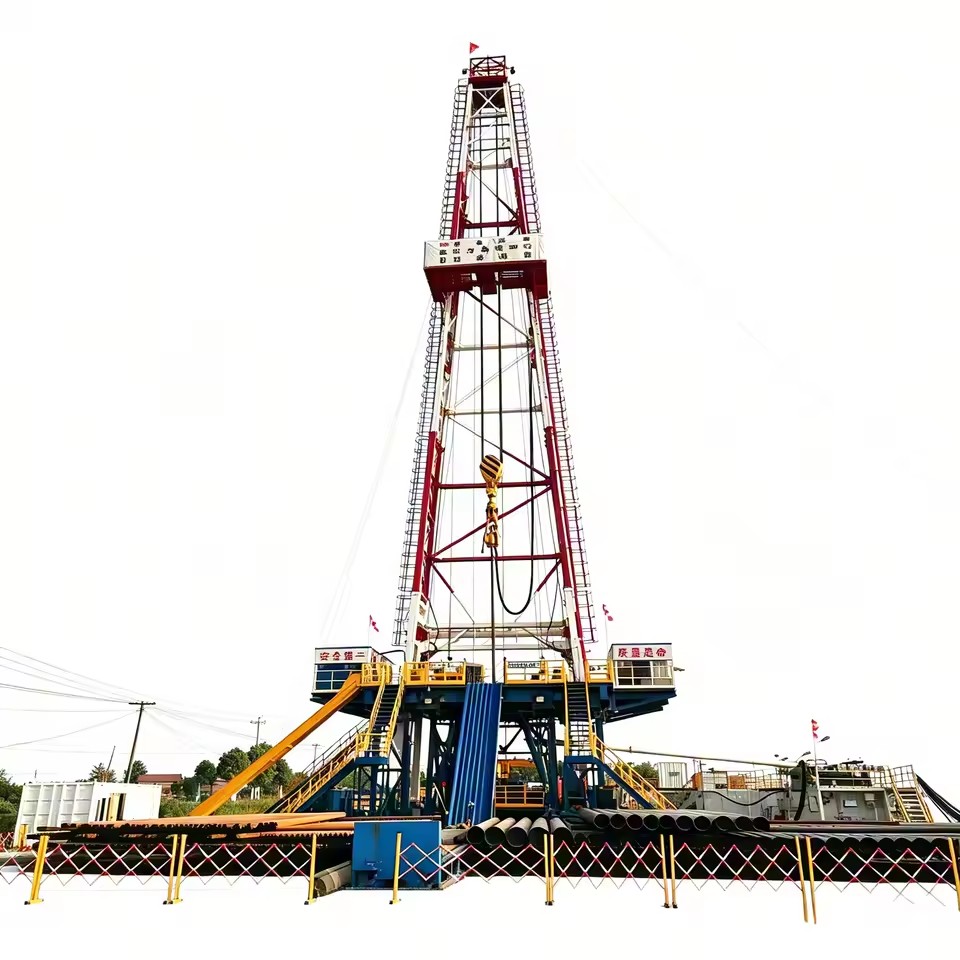 Skid-Mounted ZJ40 Rotary Drilling Rig, Max 4000m Deep Well Drilling Machine for Oilfield Exploration