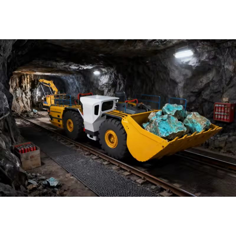 High Efficiency Mining Machinery 7m³ Bucket Capacity 15 Ton Xul515D Underground Electric Loader