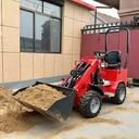 High Efficiency Wheel Loader Agriculture Mining Quarry Mini Wheel Loader Hydraulic Terial Handling Front End Wheel Loader