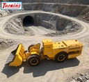 Tuoxing 2 Ton Diesel Mining Loader with ROPS/FOPS Cab WJ-1 1cbm Underground Lhd Loader