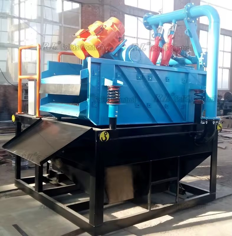 Mud Rotary Drilling Rig Mud Desander Pile Driver