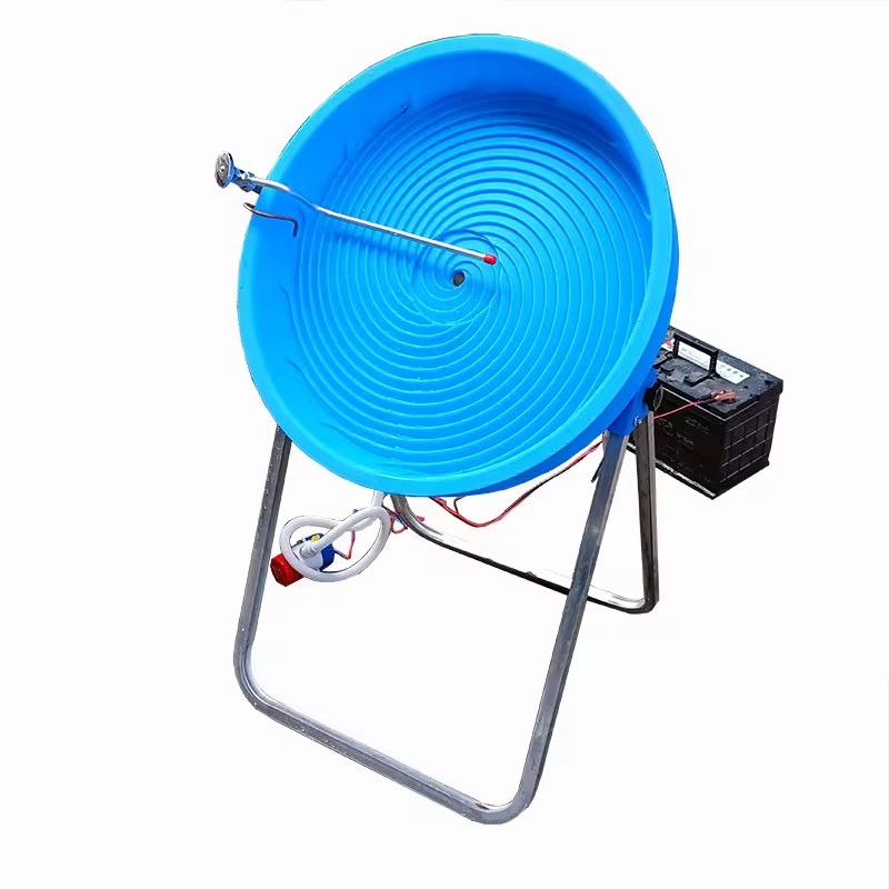 Turbo Gold Mining Machine Turntable Concentrator Spiral Curved Gold Mining