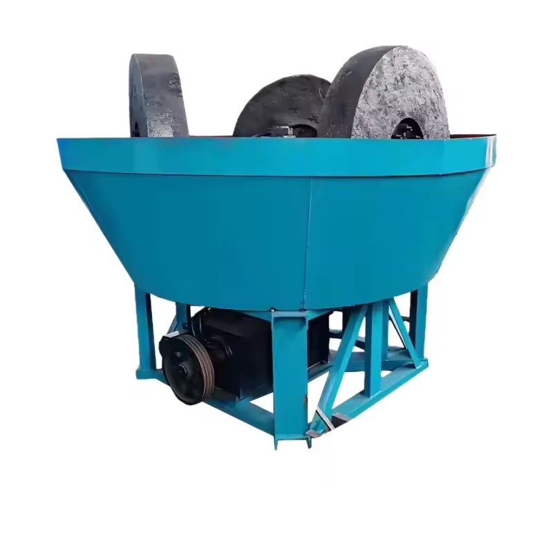 Mining Equipment Gravity Concentrator Wet Pan Mill Gold Milling Machine for Sale Gold Mining Machinery