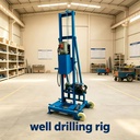Durable and Efficient Water Well Drilling Rig with Integrated Compressor for Enhanced Air Circulation and Borehole Stability