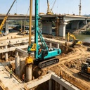 SWDM400H Hydraulic Rotary Drilling Rig Crawler Pile Driver for Building Bridge Foundation Oil Well Drilling Works