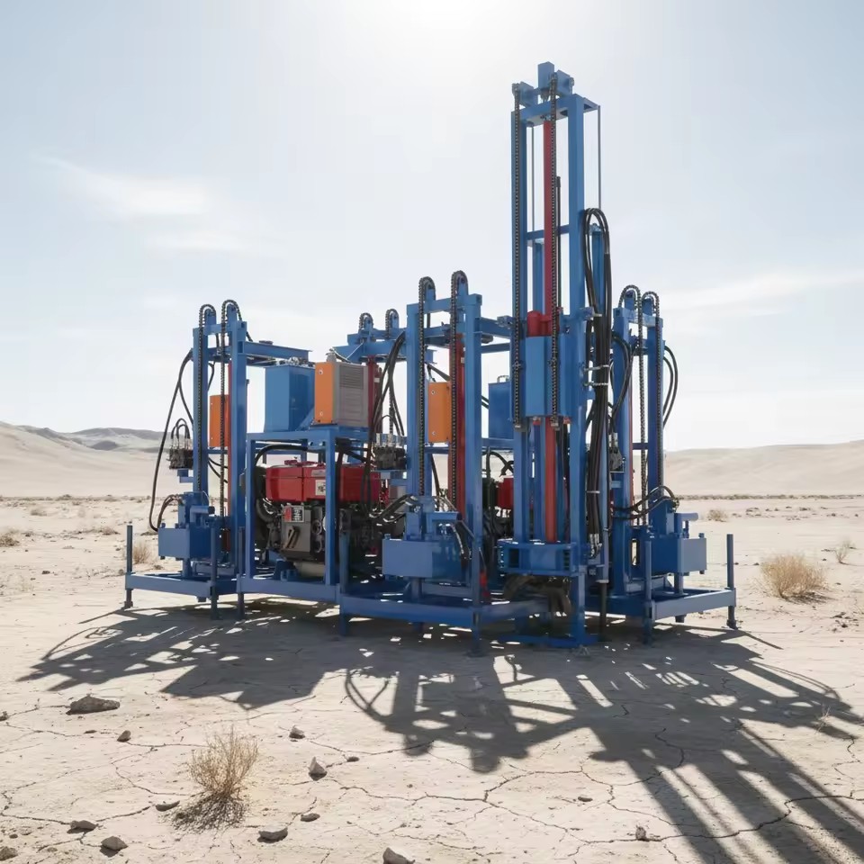 Water Well Drilling Rig Machine Diesel Engine Water Well Drilling Rig Machine 120m Water Well Drilling Rig