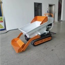Made CE EPA Farm Construction Micro Mining Small Diesel Mini Dumper Mud Buggy Concrete Dumper