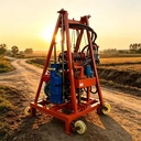 Hydraulic Small Water Well Drilling Rig Max Depth 200m for Deep Borehole Drilling Projects