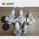 Air Pressure Reducing Valve QTY-L25 Gas Valve G1 ZHPC Silver Gray Oilfield Pneumatic for Drilling Rig