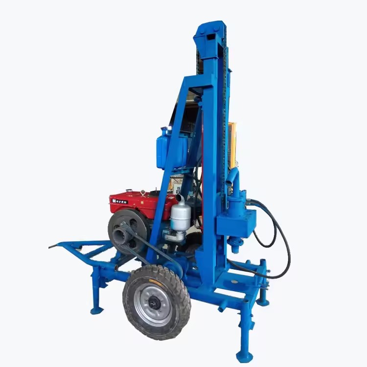 High Efficiency Portable Water Well Drilling Rig for Deep Borehole Drilling.