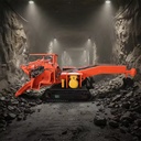 Underground Mining Crawler Loader Mine Mucking Machine with Core Motor and Engine Components Tunnel Grilled Slag Mucking