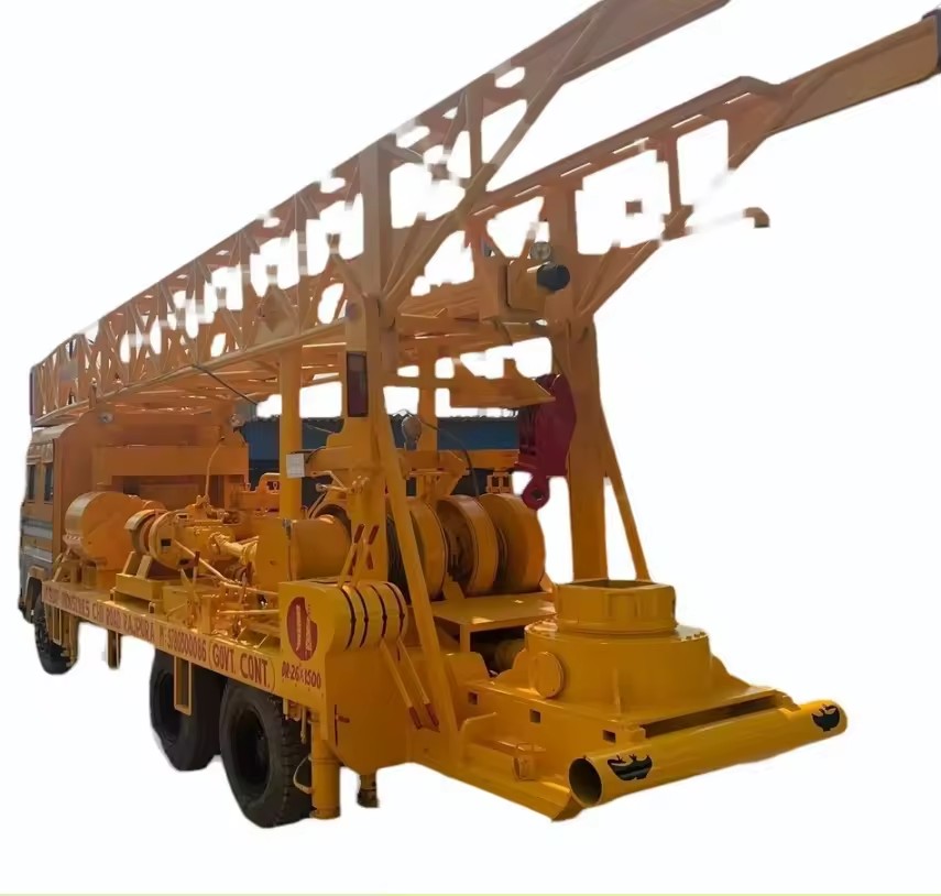 Dual Fuel Rotary Drilling Rig For Cost Efficient Oil Well Development