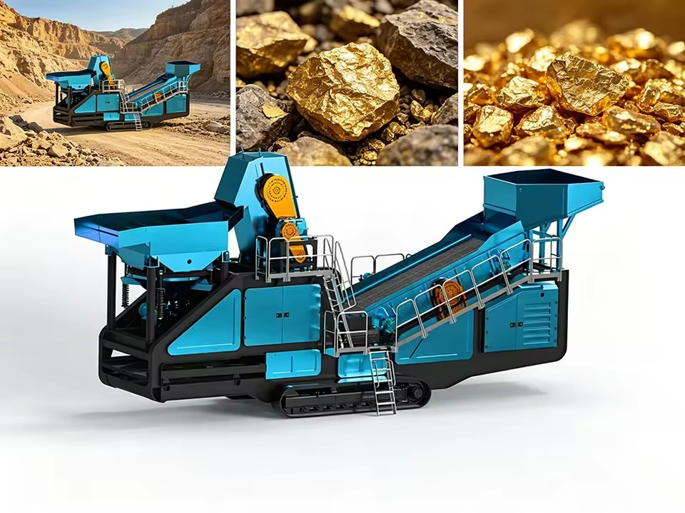 Gold Mining Machine for Recovering Gold Mineral