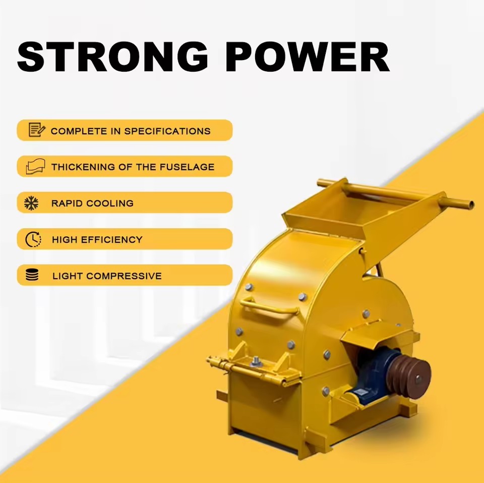 Small Diesel Hammer Crusher Bearing Portable AC Motor Gold Mining Stone Crushing Equipment 130kg Max.10t/h Capacity for Sale