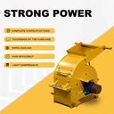 Small Diesel Hammer Crusher Bearing Portable AC Motor Gold Mining Stone Crushing Equipment 130kg Max.10t/h Capacity for Sale