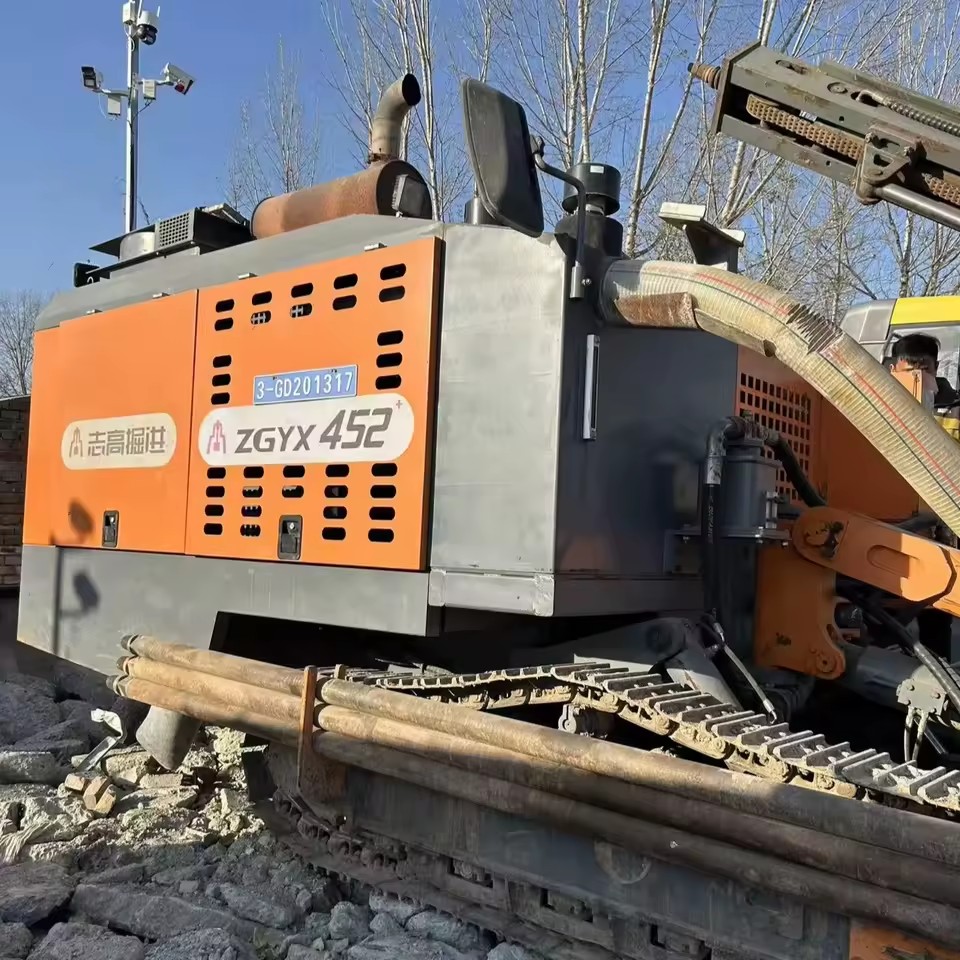 High Performance Used ZGYX452 Diesel Blast Hole Stone Drilling Rig Machine Max 28m Depth 90-130mm Diameter for Mine Blasting