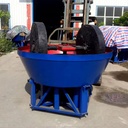 1600 Model Wet Pan Mill Grinding Machine for Gold Mining 1-2TPH With 95% Recovery Rate