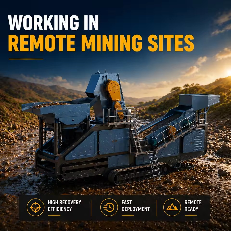 Small & Medium Gold Mining Plant