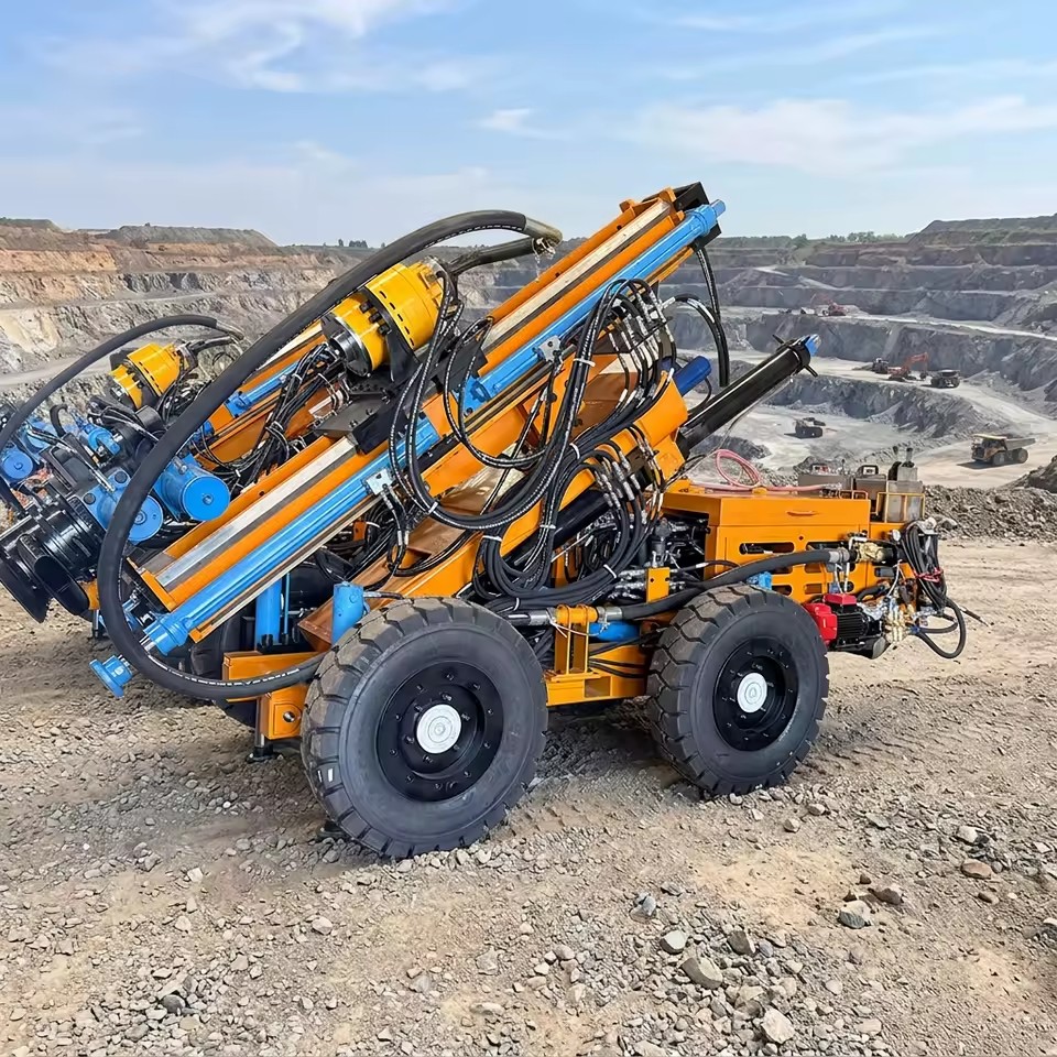 Easy to Operate Mining Tunnel Drilling Rig Machine Efficient Underground Mine Drilling Rig Machine for Heavy Mining Engineering