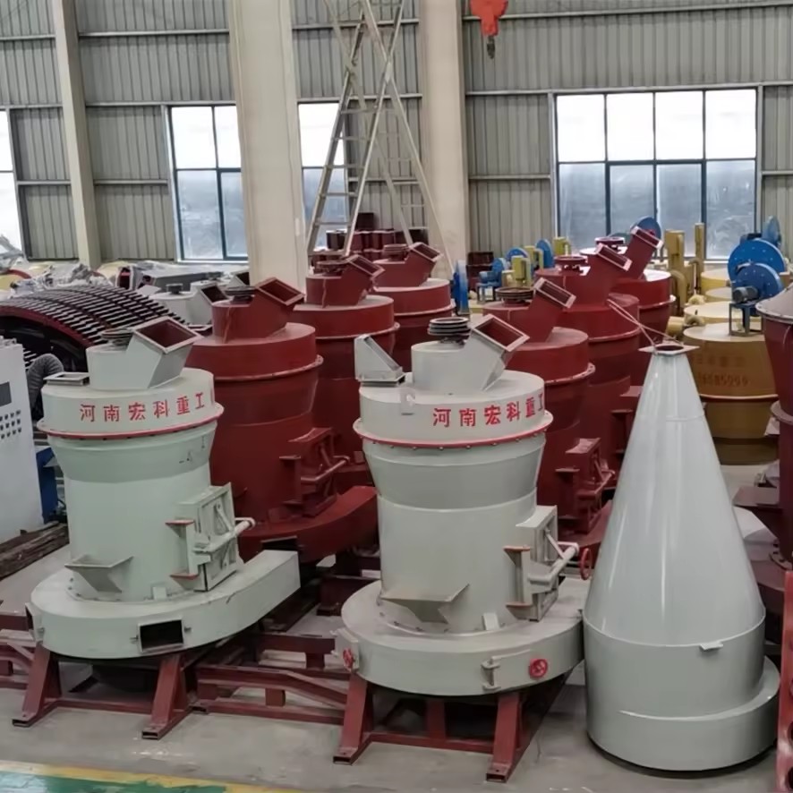 YGM160 High Pressure Suspension Mill 10-20TPH 80-400 Mesh Dolomite Marble Barite Fine Grinding Plant for Mining Industry