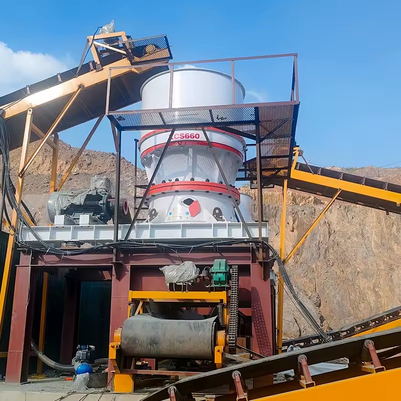 500tph Complete Fixed Stone Crushing Line Gravel Rock Crusher Machine Jaw Crushing Plant Mining Quarry PLC AC Motor Ore