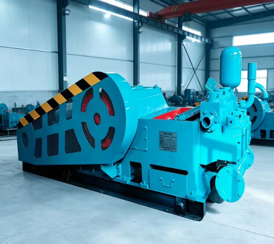 F130 Triplex Piston Pump for Sandy and Gravel Layers 10Mpa Stable Flow to Prevent Borehole Collapse
