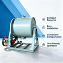 Lab Ball Mill Compact Small Scale Grinding Equipment Fitted with AC Motor and Robust Bearing Assembly