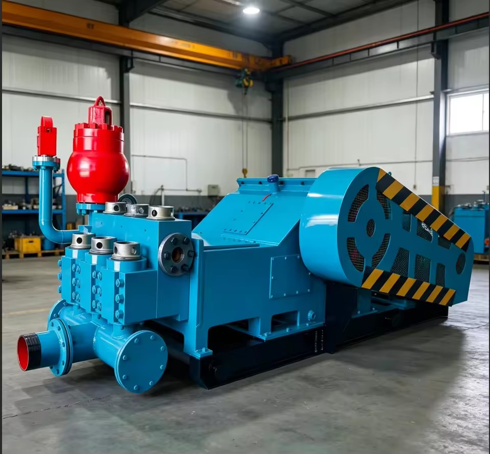 F300 15.5 MPa High Pressure Horizontal Triplex Mud Pump 120m³/h for Water Well Drilling and Mining Exploration in Central Asia