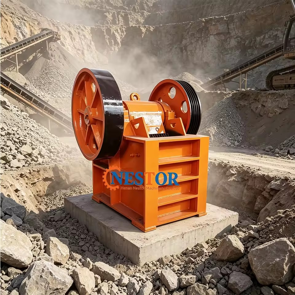 High Efficiency Primary Jaw Crusher Mineral Ore Crushing Equipment Construction Waste Stone Jaw Crusher OEM Customized