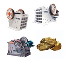 High Efficiency Gold Mining Jaw Crusher with Manganese Steel Jaws for Ore Crushing and Mineral Processing Jaw Crusher