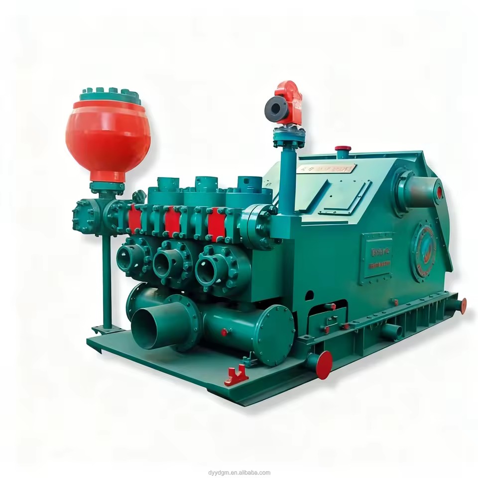 API RGF500 F800 F1000 F1300 F1600 Mud Pump Suitable for Oil and Gas Drilling Rig. High-performance Five Cylinder Three cylinder