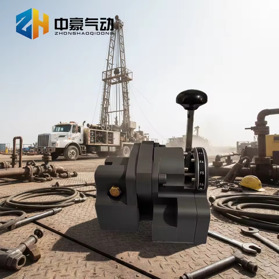 8P-1S 8-Speed Gear Shift Valve Pneumatic Shifting for Oilfield Drilling Rig R431009150 P-055556-00003 Regulator Control Valve