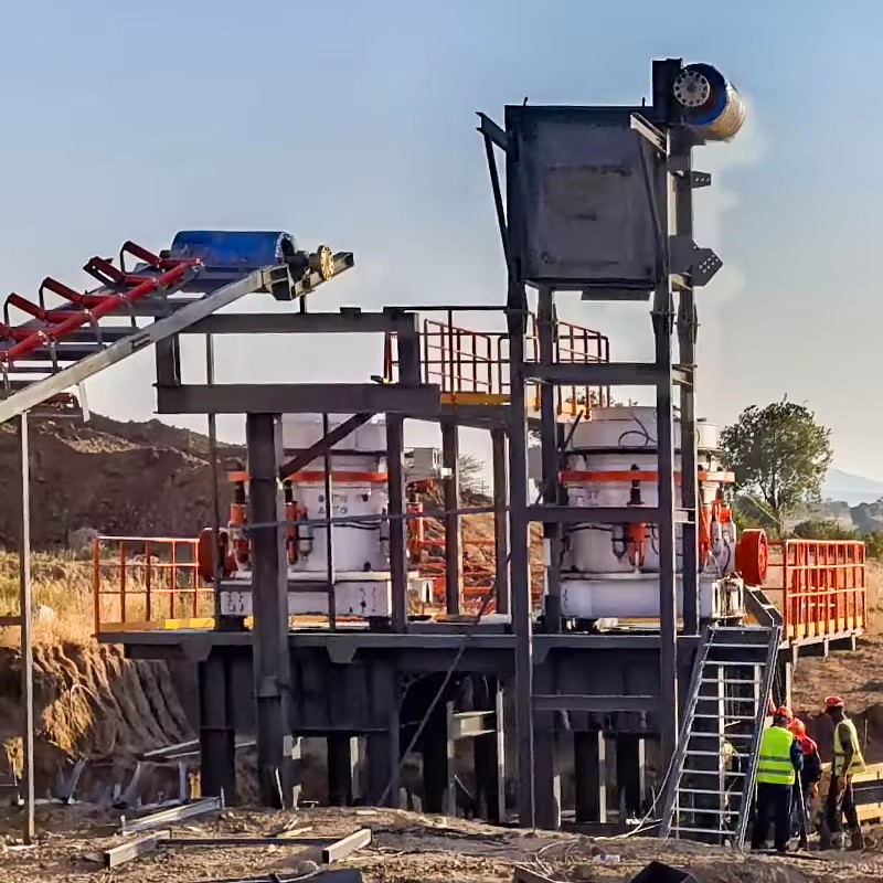 200tph Complete Fixed Stone Crushing Production Line Gravel Rock Crusher Machine Price Jaw Cone Mineral Crushing Production Line