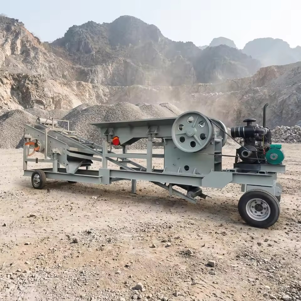 Gold Ore Granite Stone Rock Crushing Primary Jaw Crusher Machine for Sale