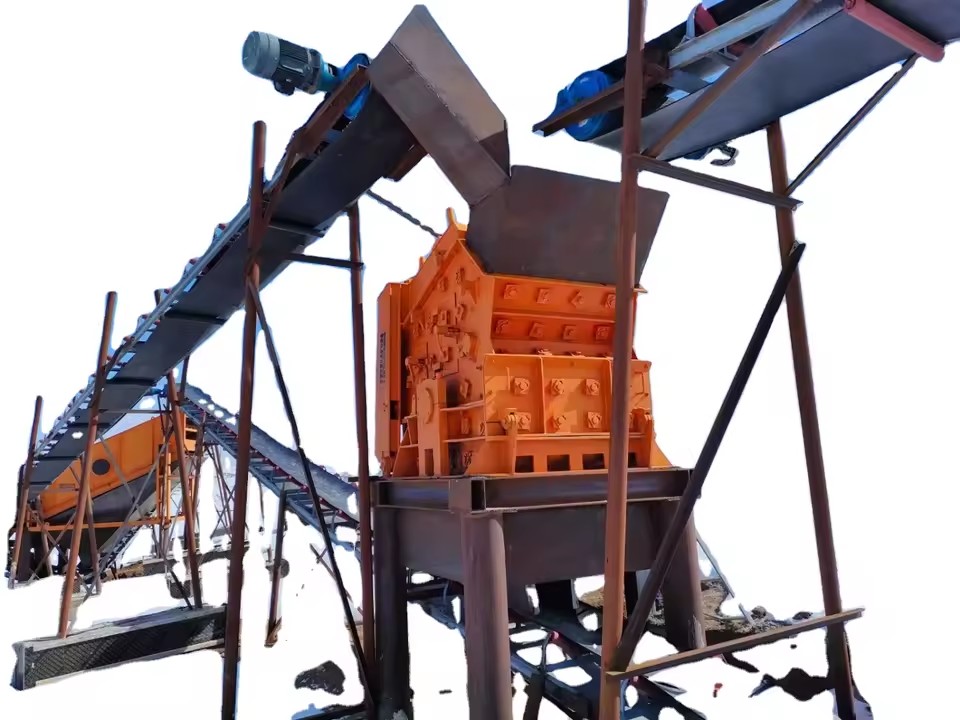 PF 1010 Compact Impact Crusher 50-90t/h AC Motor Automatic Quarry Mining Equipment Concrete / Construction Waste Recycling