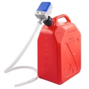 USB Battery Powered Plastic Fuel Transfer Pump ATEX Certified Oil Station Dispenser with 3.2 GPM Flow Rate and 1 Year Warranty