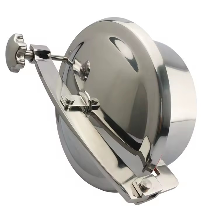 Support Customization Sanitary Stainless Steel Round Manhole Covers Manufacturers