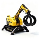 Mine Tunnel Hidden Danger Removal Real-time Gas Detection Support Crawler Multi-function Demolition Robot