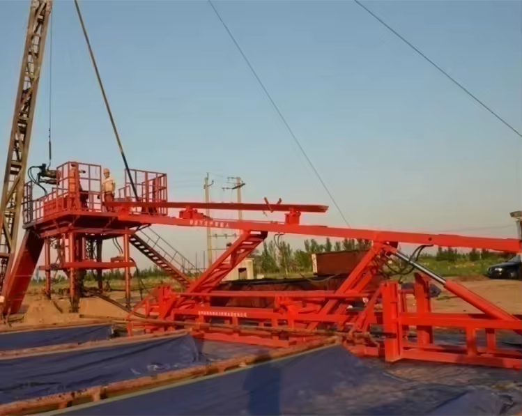 Automatic Trailer Mounted Hydraulic Catwalk for Wellhead