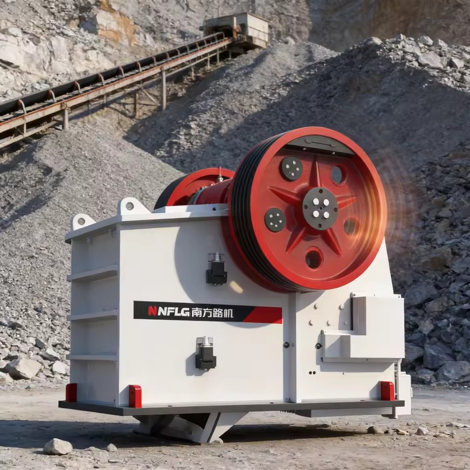 Stationary 150tph Stone Jaw Crusher with AC Motor PLC & Gearbox-Energy Saving for Mining Mountain Rock Aggregates