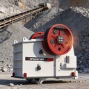 Stationary 150tph Stone Jaw Crusher with AC Motor PLC & Gearbox-Energy Saving for Mining Mountain Rock Aggregates