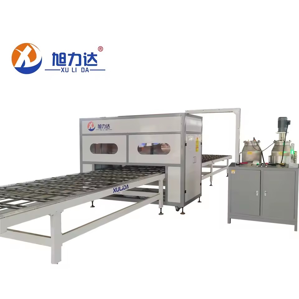 Uniform Coating Heterosexual Honeycomb Panel Air Duct Glass Magnesium Board Lamination Door Production Line AB Glue Dispenser
