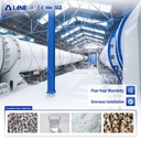 Automatic Continuous Magnesium Sulfate Disc Pellet Making Granulation Line With Drying Cooling Screening Equipment